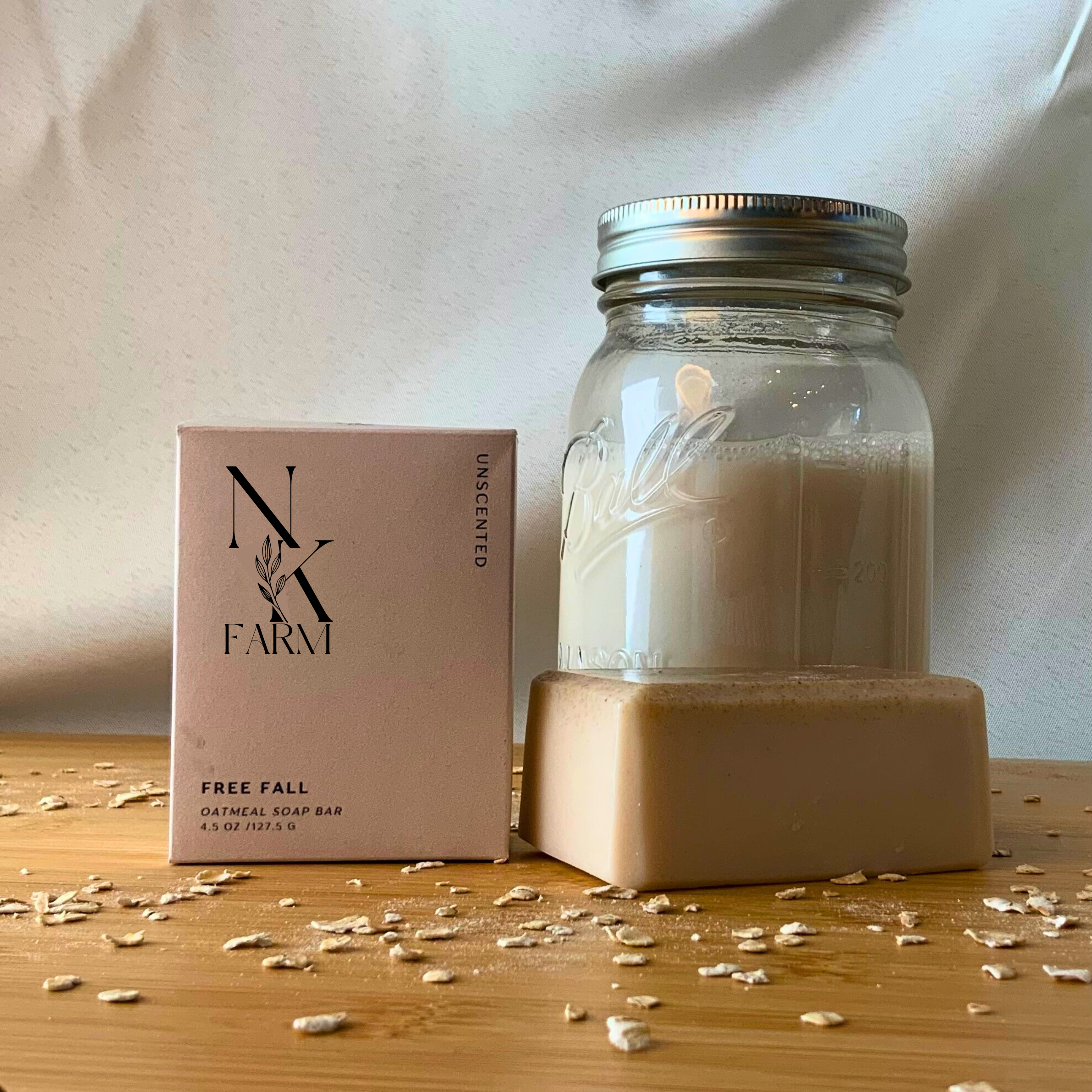 Free Fall Oatmeal Bar Soap Bar