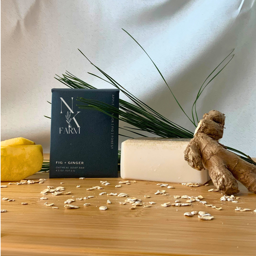 Fig + Ginger Oatmeal Soap Bar