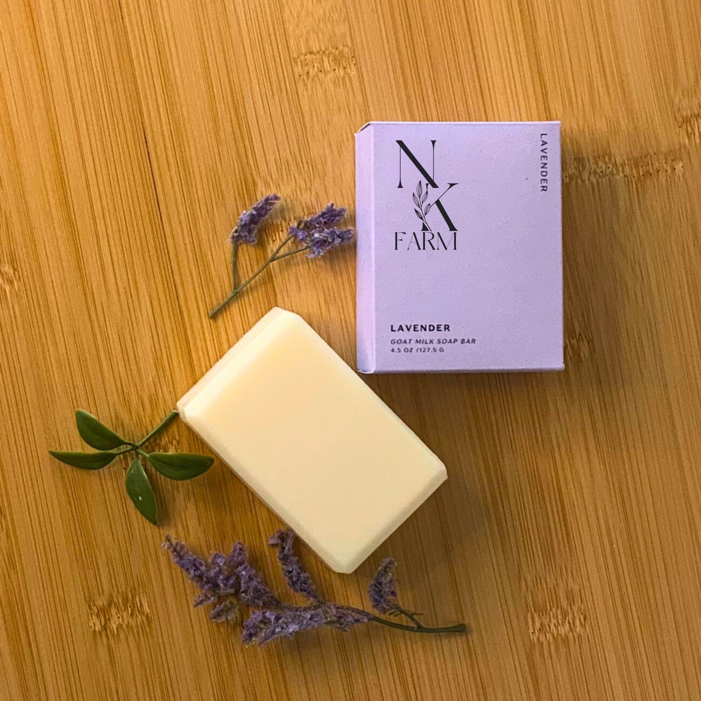 Lavender Goat Milk Soap Bar