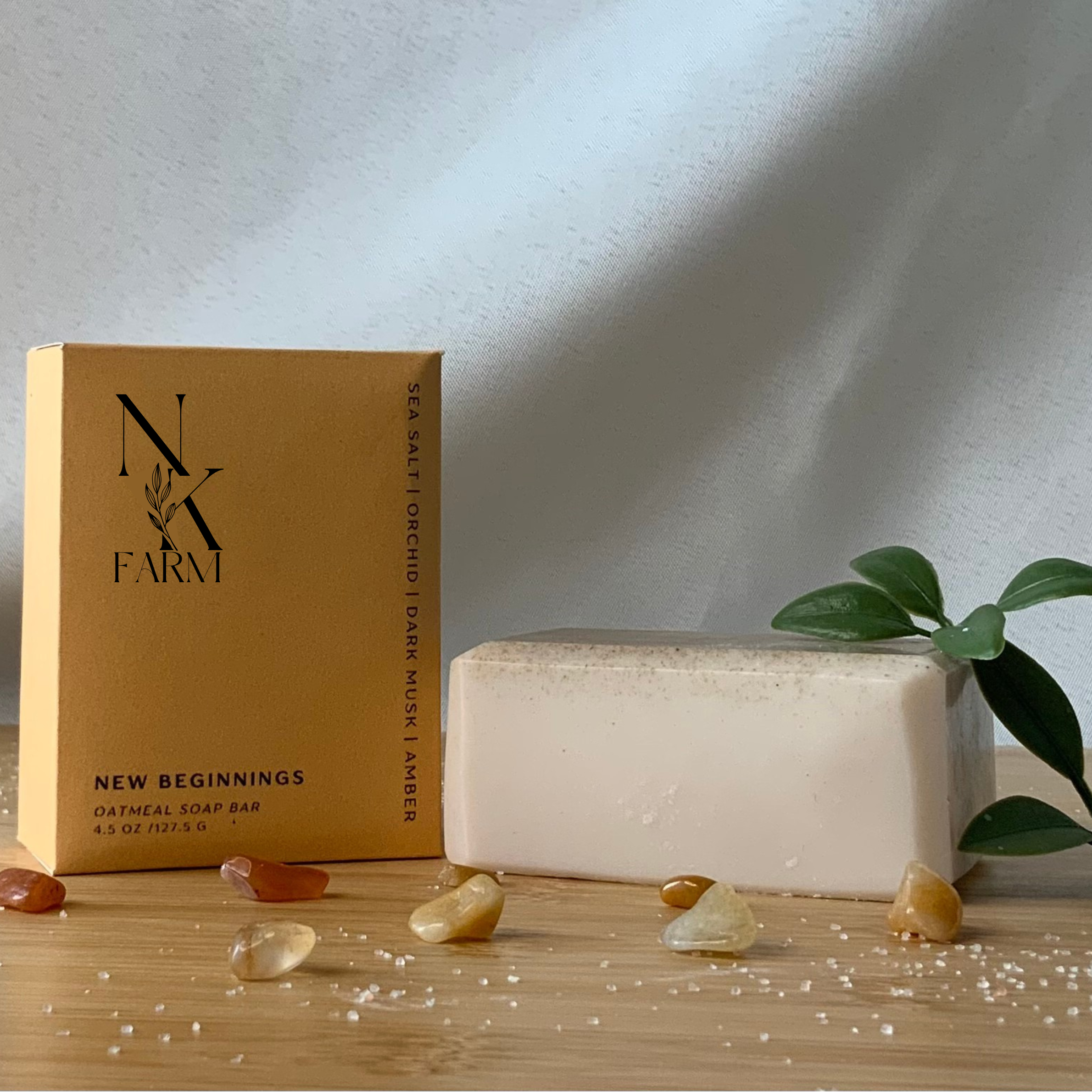 New Beginnings Oatmeal Soap Bar